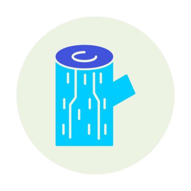 tahta günlük simgesi, vektör illüstrasyonu 