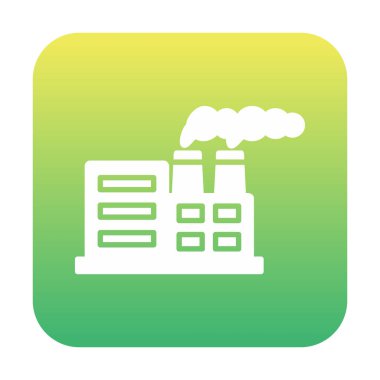 Nükleer santral ikon vektörü. İnce çizgi işareti. izole edilmiş sınır sembolü çizimi