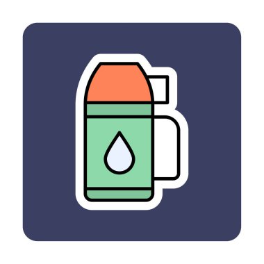 Termos simgesi ana hatlarıyla doldurulmuş