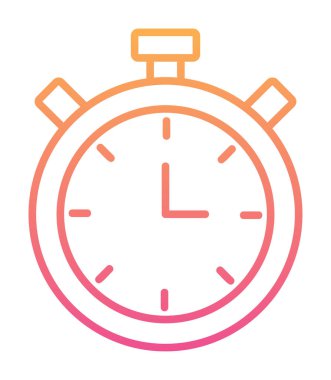 Kronometre basit vektör simgesi