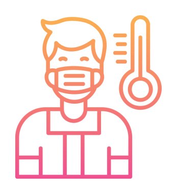 Maske takan adam, taslak biçimi