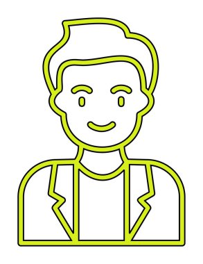 Dişçi web simgesi, vektör illüstrasyonu