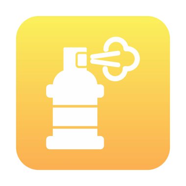 Boya spreyi simgesi, vektör illüstrasyonu 