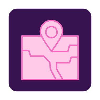 pin konum simgesi dış hat biçimi