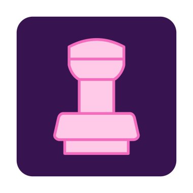 Dolu taslak biçiminde damgalama simgesi