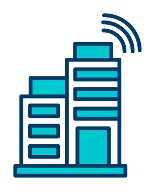 İnternet ağ simgesi, vektör illüstrasyonu