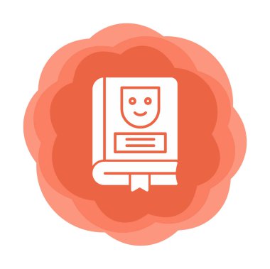 Çizgi Roman simgesi, vektör illüstrasyonu  