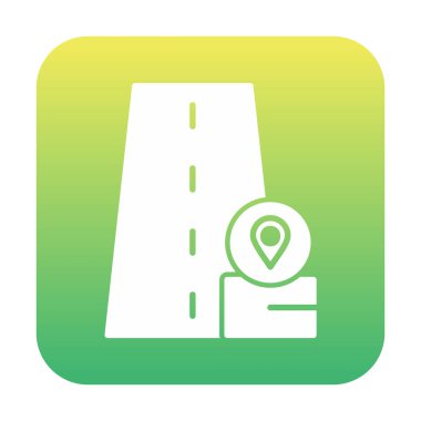 konum pin simgesi, vektör illüstrasyonu basit tasarım