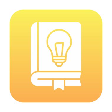 Fizik Kitabı vektör illüstrasyonu, simge ögesi arkaplanı