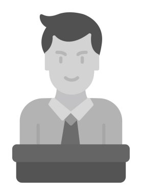 ana bilgisayar simgesi vektör çizimi