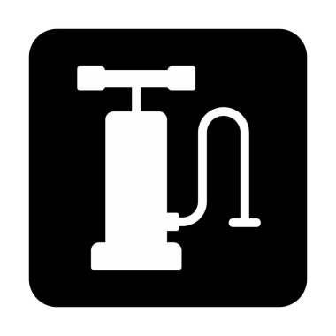 Hava Pompası ağ ikonu vektör illüstrasyonu