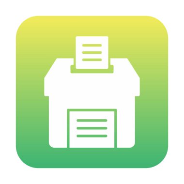 Oy kutusu. taslak vektör simgesi düz illüstrasyon 