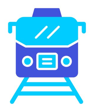 tren vektör simgesi modern basit illüstrasyon