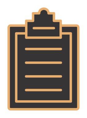 İşaretleme simgesine sahip basit pano