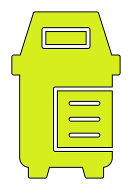 Bağış Kutusu vektör simgesi