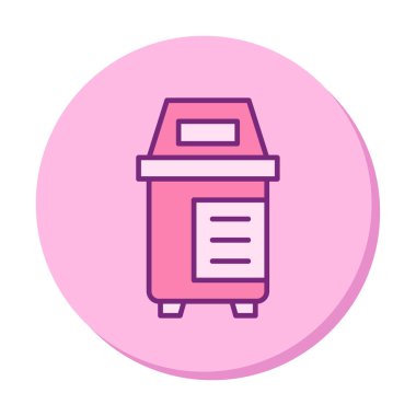 Bağış Kutusu vektör simgesi