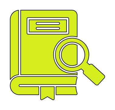 araştırma simgesi, vektör illüstrasyonu