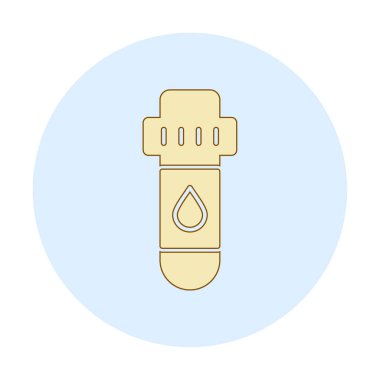 Kan Test Ağı simgesi, vektör illüstrasyonu