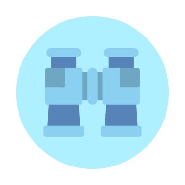 binoküler ikon vektör çizimi