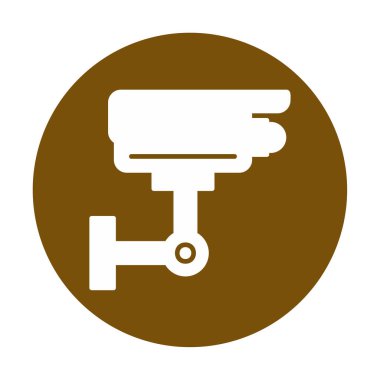 ccTV kamerasının vektör illüstrasyonu 