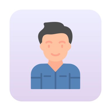 Dişçi web simgesi, vektör illüstrasyonu