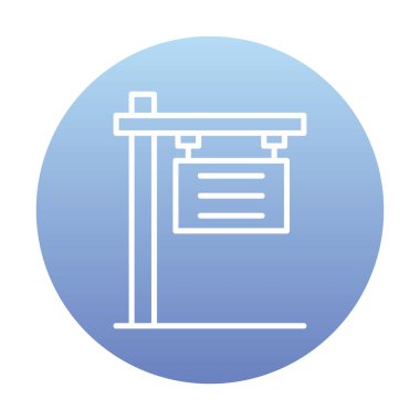 Tabela. Web simgesi basit tasarım 