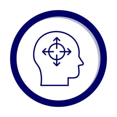 Karar satırı simgesi vektör çizimi tasarımı