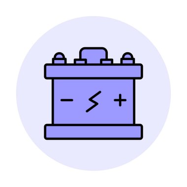 pil vektör illüstrasyonu              