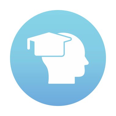 Eğitim ikonu vektör illüstrasyon tasarımı