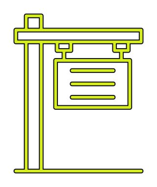Tabela. Web simgesi basit tasarım 