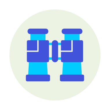 binoküler ikon vektör çizimi