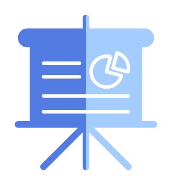  Pasta grafiği vektör illüstrasyonu