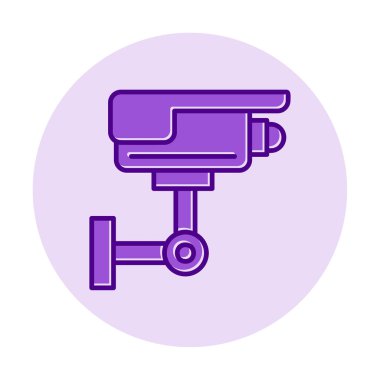 ccTV kamerasının vektör illüstrasyonu 