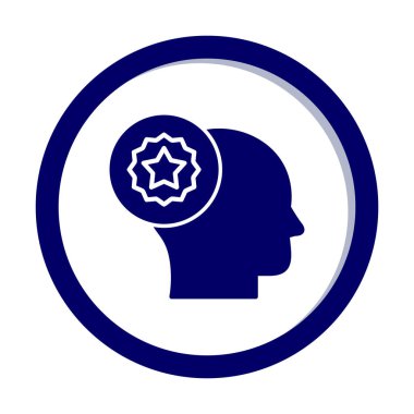 En sevdiğim kullanıcı simge vektör çizim