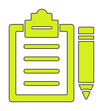 Pano simgesi, vektör illüstrasyonu basit tasarım