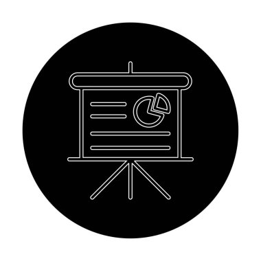  Pasta grafiği vektör illüstrasyonu