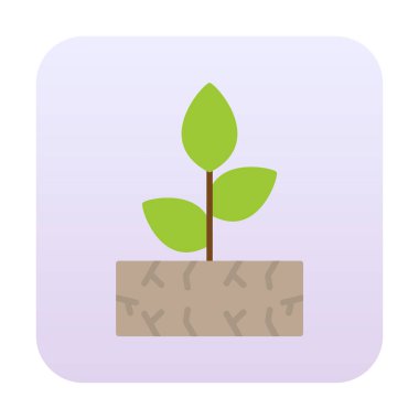 filizlenme simgesi, vektör illüstrasyonu  