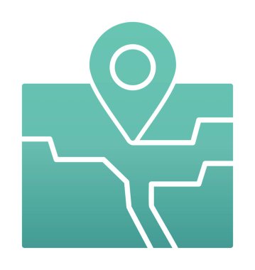 pin konum simgesi dış hat biçimi