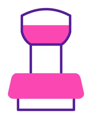 Dolu taslak biçiminde damgalama simgesi