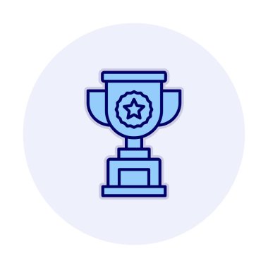 kupa simgesi, vektör çizimi