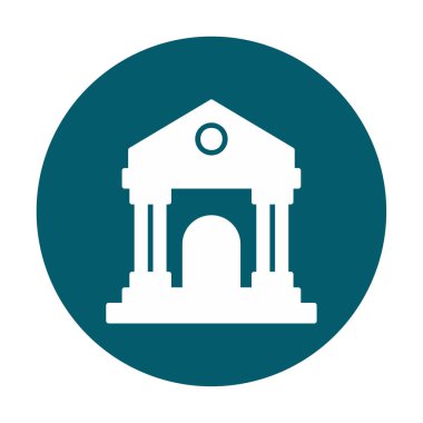 Simge vektör tasarlamak yapı Müzesi