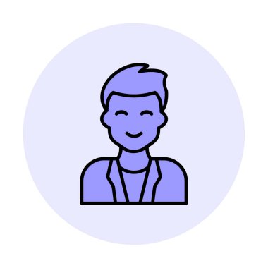 Doktor simgesinin vektör çizimi