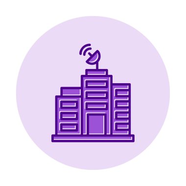 Basit Ağ Oluşturma simgesi, vektör çizimi