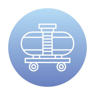 Tren, vagon nakliye ikonları. Kargo için lojistik resimler