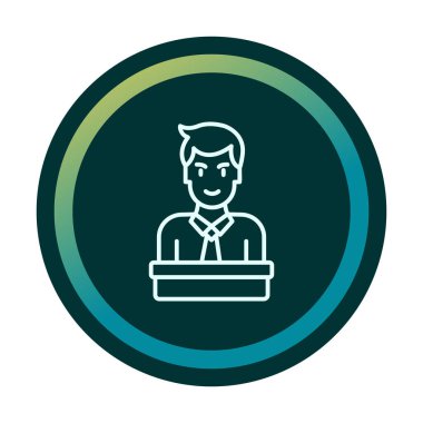 ana bilgisayar simgesi vektör çizimi