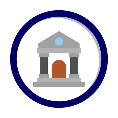 Simge vektör tasarlamak yapı Müzesi