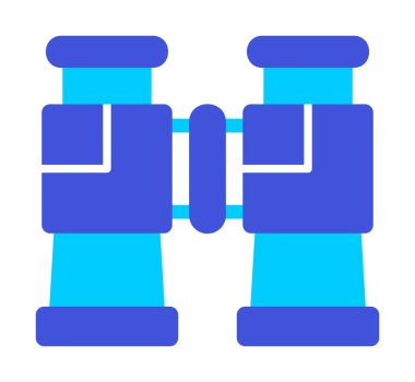 binoküler ikon vektör çizimi