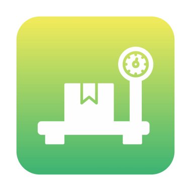 ölçekli düz simge, vektör illüstrasyonu 