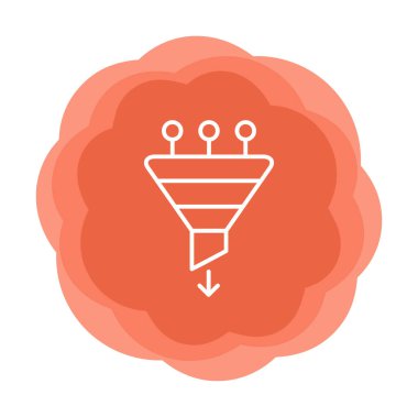 Huni vektör illüstrasyon tasarımının düz simgesi