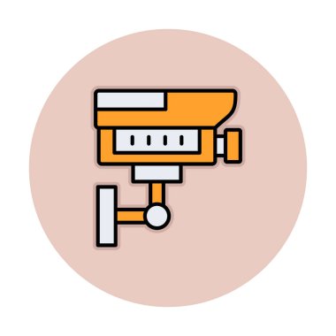 ccTV kamerasının vektör illüstrasyonu 